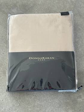Donna Karan 800298683370 Collection California King Fitted Sheet Gold Leaf