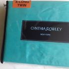 Dorm "teal Cotton Twin Green Set Cynthia " Rowley 100 Xl Sheet
