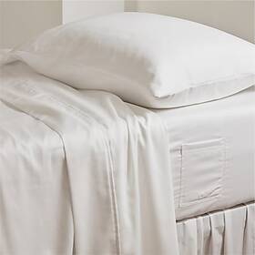Ind1bed11000009 Dormify 840171886443 Robin Classic Cotton Sheet Set Twin/twin Xl - White