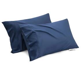Dr Pillow 623412406514 Doctor Pillowcase -set Of 2 Navy H