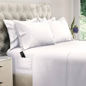 Dreamcare 060499022575 King Size Sheets Set 6 Pcs Cooling Bed Up To 15 Inch Deep Pocket Dreamcare 060499022575 King Size Sheets Set 6 Pcs Cooling Bed Up To 15 Inch Deep Pocket