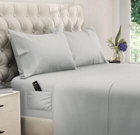 Dreamcare 060499025927 Eucalyptus Queen Sheet Set Tencel Cooling Deep Pocket 6pcs Soft Luxury Dreamcare 060499025927 Eucalyptus Queen Sheet Set Tencel Cooling Deep Pocket 6pcs Soft Luxury