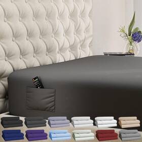 Dreamcare 060499029123 Queen Fitted Sheet - Extra Deep Pocket Fits Up To 21 Inch Matt