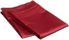 Ds-ks-18 Burgundy Solid Pair Pillow Cases Standard Size Egyptian Cotton
