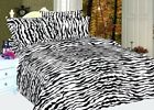 Ds182k Unbranded Zebra Print Piece Count Microfiber Sheet Set 610079244214