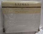 Dunham Ralph Lauren 300 Thread Count Cotton 4-pc King Sheet Set Cream Ivory 764832099891