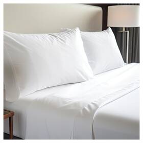 Dwellstudio 729016697874 Dwell Studios Luxe Comfort 400tc Cotton Sateen Weave Queen Sheet 4 Pc Set -