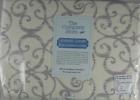 E5v2 The Company Store California King 6.0z Sateen Flannel Fitted Sheet Lavender 720825628837