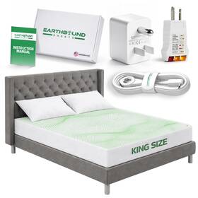 Earthbound Sheets 742259209543 Grounding King Size - Improve Sleep And Relax White Earthbound Sheets 742259209543 Grounding King Size - Improve Sleep And Relax White