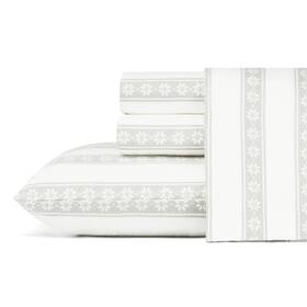77471377 Eddie Bauer Full Patterned Flannel Sheet Set Snowflake - 77471377 Eddie Bauer Full Patterned Flannel Sheet Set Snowflake -