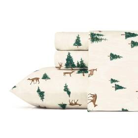 77471392 Eddie Bauer Twin Patterned Flannel Sheet Set Deer Hollow - 77471392 Eddie Bauer Twin Patterned Flannel Sheet Set Deer Hollow -