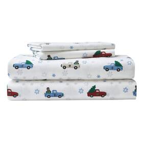 Eddie Bauer 883893608085 Full Sheets Cotton Flannel Bedding Set Brushed For Extra Softness Cozy H