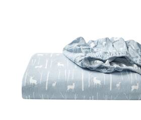 Eddie Bauer 883893655850 Full Sheet Set Warm Breathable Cotton Flannel Bedding With Deep Pockets B