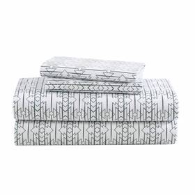 Eddie Bauer 883893803237 Full Sheet Set Warm Breathable Cotton Flannel Bedding With Deep Pockets B