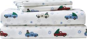 Ushsa01105789 Eddie Bauer - King Sheets Cotton Flannel Bedding Set Brushed For Extra Softnes