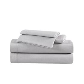 Ushsa01188442 Eddie Bauer - Full Sheets Cotton Flannel Bedding Set Brushed Extra Soft Gray