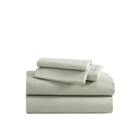 Ushsa01188448 Eddie Bauer Sheet Sets 4-piece Solid Cotton Flannel King Machine Washable Green