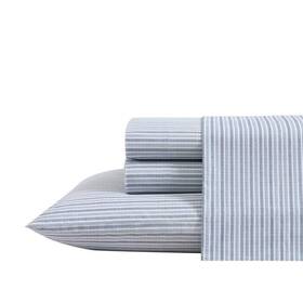 Ushsa01216035 Eddie Bauer Sheet Set King Size Breathable Soft Cotton In Navy Blue 4-piece