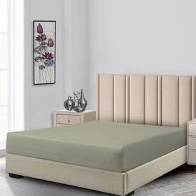 1002175922 Egyptian Linens Low Profile Fitted Sheet 7-10 Inches 650 Thread Count Sage Full
