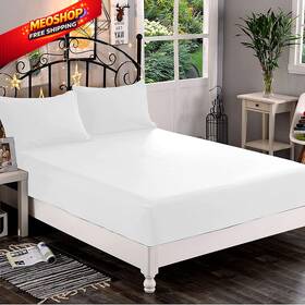 247rw-single-fitted-q-white Elegant Comfort Premium Hotel Quality 1-piece Fitted Sheet Luxury And Softest Queen White