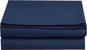 247rw-single-flat-q-navy Elegant Comfort Premium Hotel Quality 1-piece Flat Sheet Queen Navy Blue 247rw-single-flat-q-navy Elegant Comfort Premium Hotel Quality 1-piece Flat Sheet Queen Navy Blue