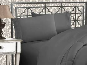 Elegant Comfort 313052922962 Luxurious 1500 Premium Hotel Quality Microfiber Three Line Embro