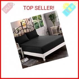 Elegant Comfort 755874907619 1500 Premium Hotel Quality 1-piece Fitted Sheet Softest