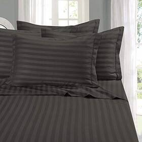 Elegant Comfort 755899160600 Wrinkle And Fade Resistant 1500 Premier - Damask Queen Gray Elegant Comfort 755899160600 Wrinkle And Fade Resistant 1500 Premier - Damask Queen Gray