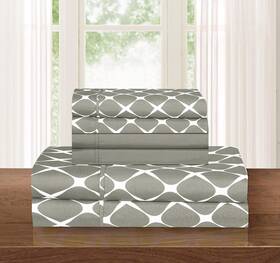 Elegant Comfort 784851502134 Luxury Softest And Coziest 6-piece Bed Sheet Set Wrinkle Resistant Milano Tr