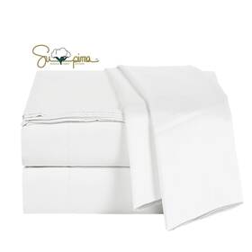 Elinen 824918243560 100% Supima Cotton Sheets 600 Thread Count Bed Sheet Set King Size 4 P Elinen 824918243560 100% Supima Cotton Sheets 600 Thread Count Bed Sheet Set King Size 4 P