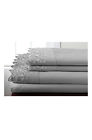 Elite Home Products New Hotel Lace Microfiber Sheets Gray Q 655385665698