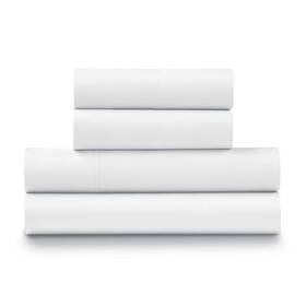 Ejh500 Ella Jayne Oss Wh 5 Sheet Set California King Sateen With Pillow Case In White 4-piece