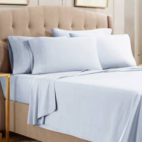 Empyrean Bedding 198379408838 California King Sheets Set - 110 Gsm 6 Piece Bed For Californ
