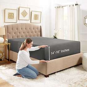 Empyrean Bedding 603803726162 King Fitted Sheet - Hotel Quality Size Moisture Wicking K
