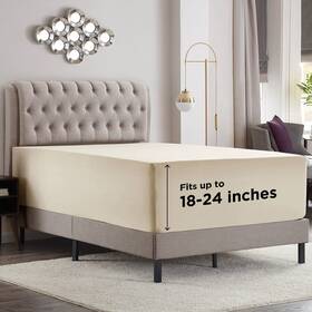 Empyrean Bedding 724190879726 Extra Deep Pocket California King Fitted Sheet Cal Only