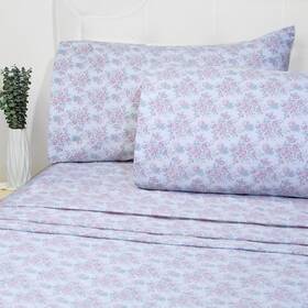 887902 Emryn House 100% Cotton Summer Weight Sheet Set Queen 887902 Emryn House 100% Cotton Summer Weight Sheet Set Queen