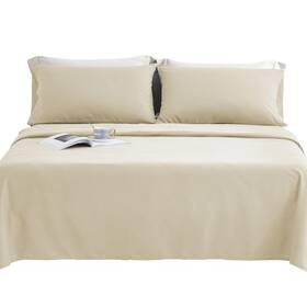 Essentialite 198168075296 Queen Size - Microfiber 4-piece Bed Sheet Set Luxury Bedding Ultra Soft Essentialite 198168075296 Queen Size - Microfiber 4-piece Bed Sheet Set Luxury Bedding Ultra Soft