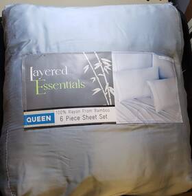 Essentials 783048241214 Layered 100% Rayon From Bamboo 6 Piece Sheet Set