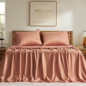 Evergracehome 850062217027 Evergrace Tencel Sheet Set Queen Size 4 Pieces Soft Cooling Bed Sheets Fo