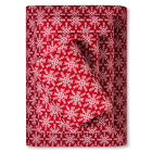Evergreen Twin Sz Set Flannel Sheets Red White Snowflakes Soft Bedding Holiday Christmas 490622606948
