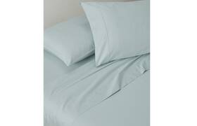 Everyday 850057613254 Home Trident 300 Thread Count 100% Cotton 4-pc. Sheet Set King - Aqua Everyday 850057613254 Home Trident 300 Thread Count 100% Cotton 4-pc. Sheet Set King - Aqua