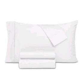 Everyday Home 850057613148 By Trident 100% Organic 300 Tc Cotton Sheet Set - Cal King White Everyday Home 850057613148 By Trident 100% Organic 300 Tc Cotton Sheet Set - Cal King White