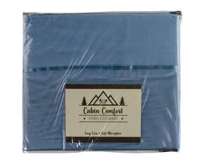 Everything Summer Camp 784851959310 Cabin Comfort - Cot Sheet For Camping And Rv Cots Fi