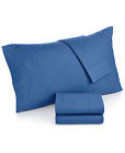F15qnsldblu Martha Stewart Collection Solid Flannel