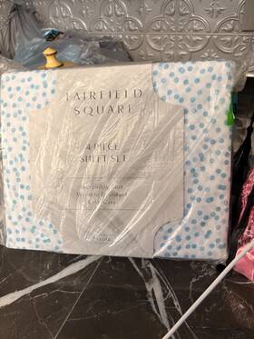 Fairfield Square 734737732728 New 4 Piece Sheet Set Full