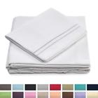 7w-tb18-31p3-ca Fba Cosy House Collection King Size Bed Sheets White 683422374005