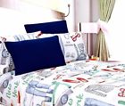 Fhahc-6pcsprinted American Home Collection Egyptian Comfort Count Piece Printed 647567792353