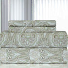 Flan-ckg-paisley Pointehaven Queen Sheet Set Flan-ckg-paisley Pointehaven Queen Sheet Set