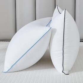 Flanhorest 702735813176 Bed Pillows For Sleeping - Standard Size Pack Of 2 White