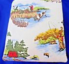 Flannel 4 Pc Queen Sheet Set W-wilderness Animals